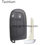 433Mhz 46 chip FCC:M3N40821302 keyless 2 button remote key for Jeep 2014-2018